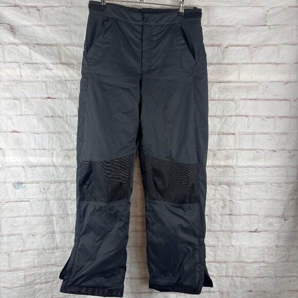 L.L. Bean Youth Girls Boys 16 Black Insulated Winter Ski Snowboard Snow Pants - Picture 3 of 8